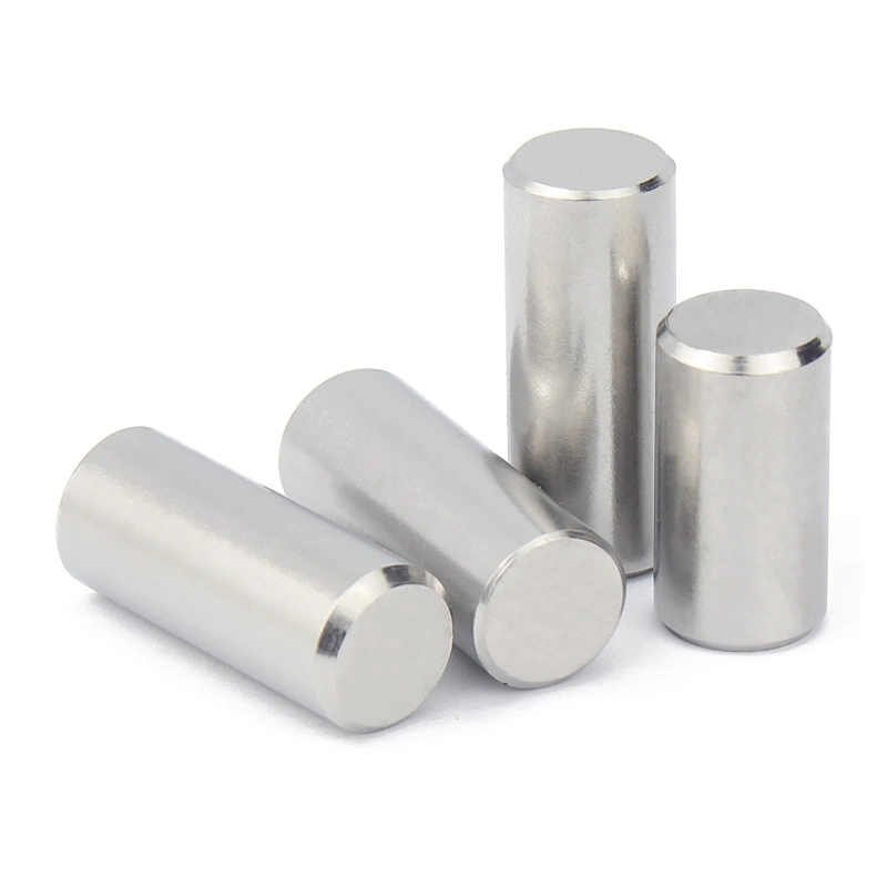 High Precision Custom Auto Lathe Turning SUS304 316 Stainless Steel Knurled Dowel Pin for Toy Car