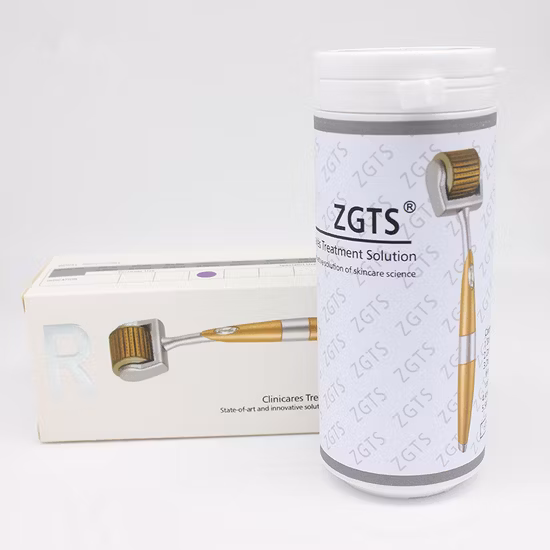 Rodillo de belleza facial Titanio 192 agujas Dermaroller facial Microneedle Derma Roller